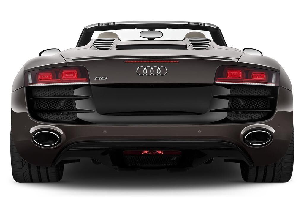 Audi R8 Spyder (Baujahr 2010) Spyder 2 Türen Heckansicht