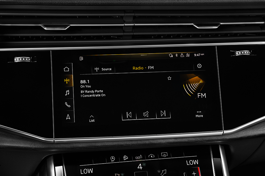 Audi Q7 (Baujahr 2020) - 5 Türen Radio und Infotainmentsystem