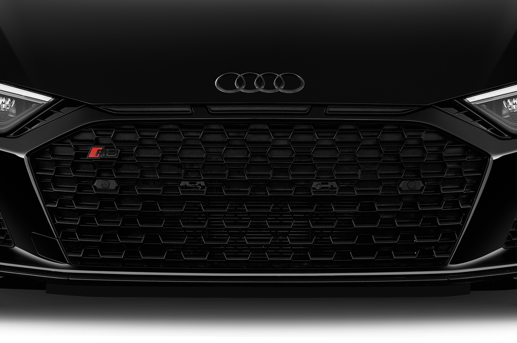 Audi R8 (Baujahr 2022) Performance 2 Türen Kühlergrill und Scheinwerfer