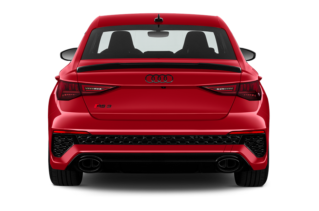 Audi RS 3 (Baujahr 2022) Base 4 Türen Heckansicht