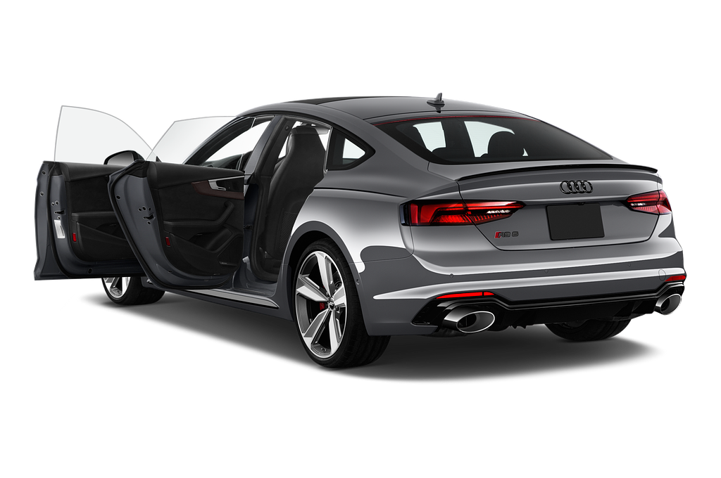 Audi RS 5 Sportback (Baujahr 2022) - 5 Türen Tür geöffnet