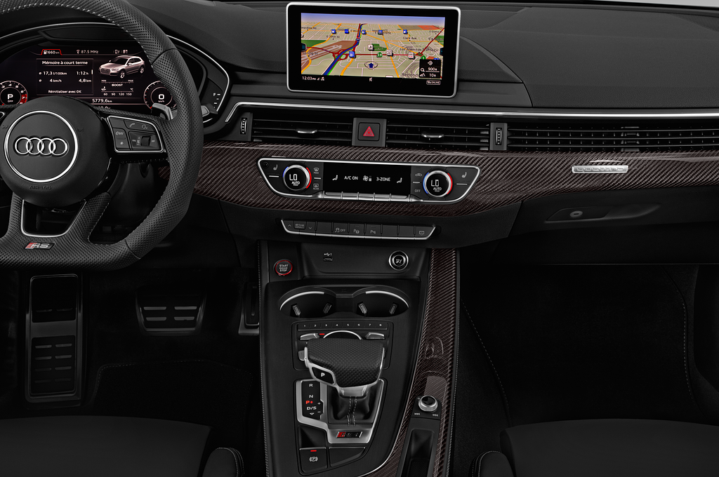 Audi RS 5 Sportback (Baujahr 2022) - 5 Türen Mittelkonsole