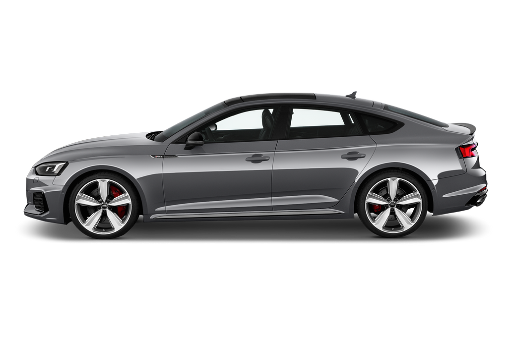 Audi RS 5 Sportback (Baujahr 2022) - 5 Türen Seitenansicht
