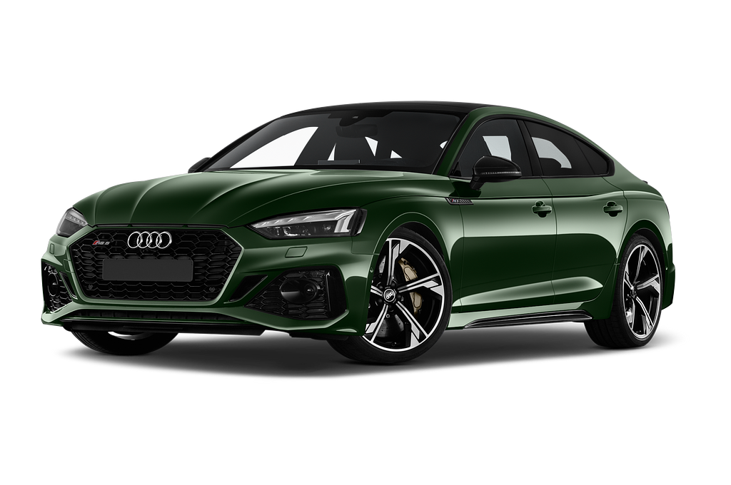 Audi RS 5 Sportback (Baujahr 2022) - 5 Türen seitlich vorne mit Felge