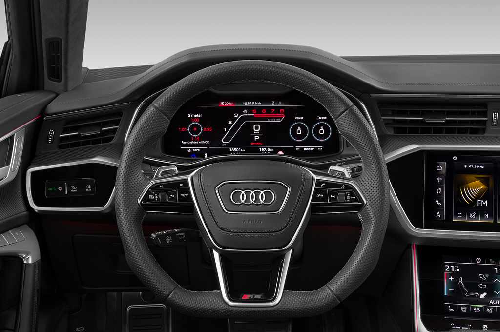 Audi RS 6 Avant (Baujahr 2022) - 5 Türen Lenkrad