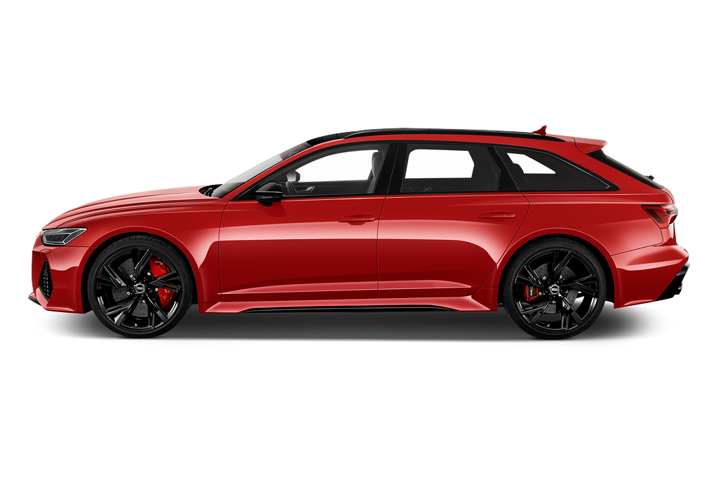 Audi RS 6 Avant (Baujahr 2022) - 5 Türen Seitenansicht