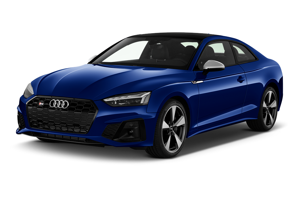 Audi S5 Coupe (Baujahr 2022) Base 2 Türen seitlich vorne