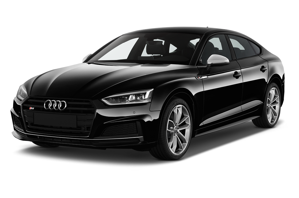 Audi S5 Sportback (Baujahr 2021) - 5 Türen seitlich vorne