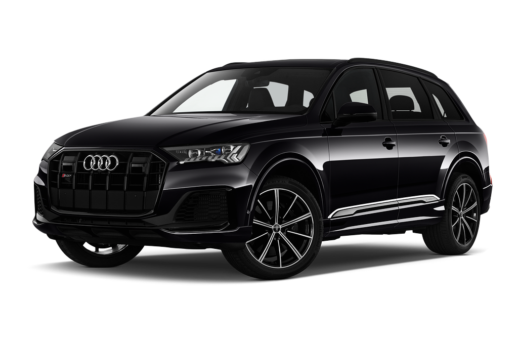Audi SQ7 (Baujahr 2022) Base 5 Türen seitlich vorne mit Felge