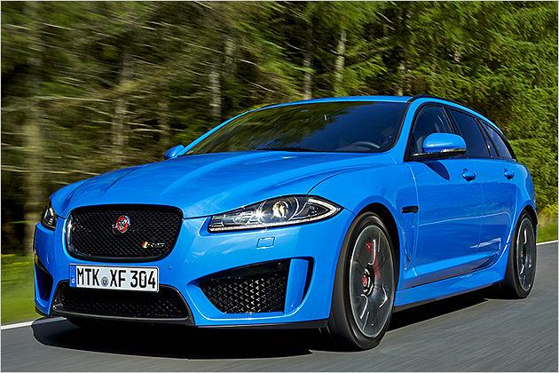 Ab Juli 2014 ist der Jaguar XF Sportbrake auch in der supersportlichen Version XFR-S mit 550 PS erhältlich