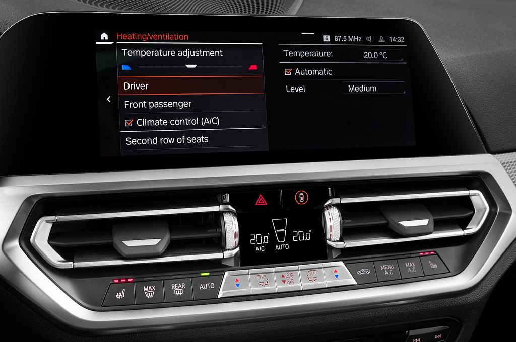 BMW 2 Series (Baujahr 2022) M Sportpaket 2 Türen Temperatur und Klimaanlage