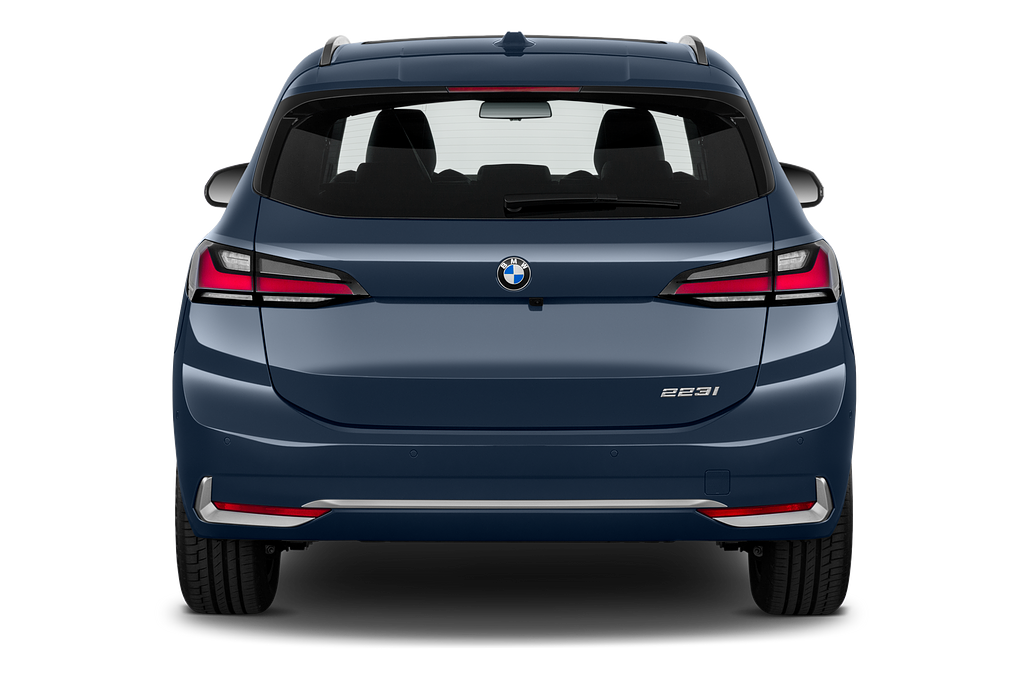BMW 2 Series Active Tourer (Baujahr 2022) Luxury Line 5 Türen Heckansicht