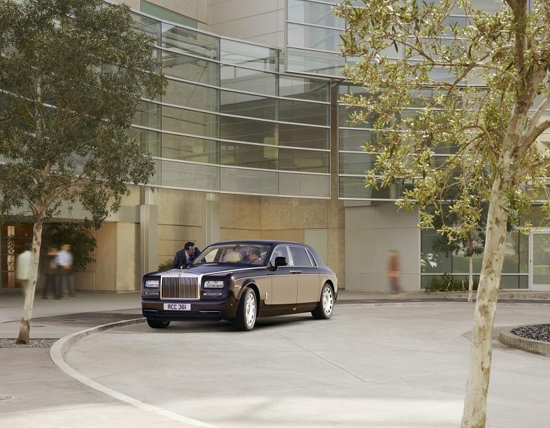 Der Rolls-Royce Phantom ist das Flaggschiff der britischen Edelmarke