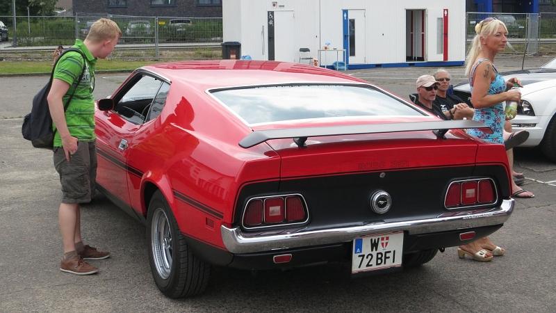 Aus Wien und auch aus Ungarn kamen die Mustang-Fans.