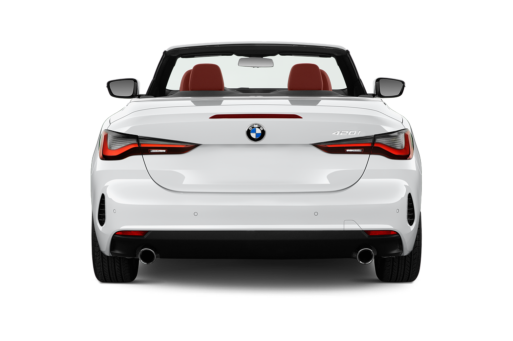 BMW 4 Series (Baujahr 2021) - 2 Türen Heckansicht