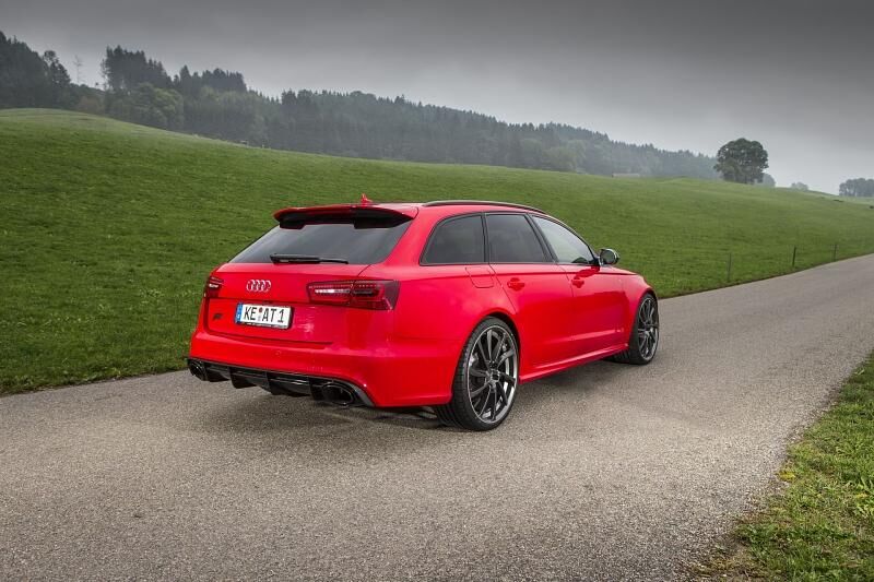 Der ABT Audi RS6 Avant hat eine neue Heckschürze