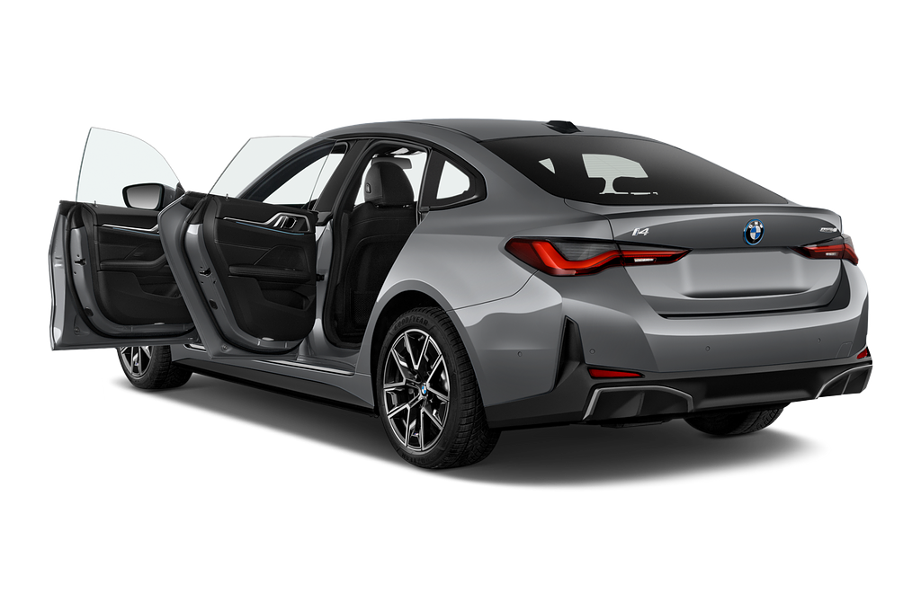 BMW i4 Gran Coupe (Baujahr 2022) Serie 5 Türen Tür geöffnet