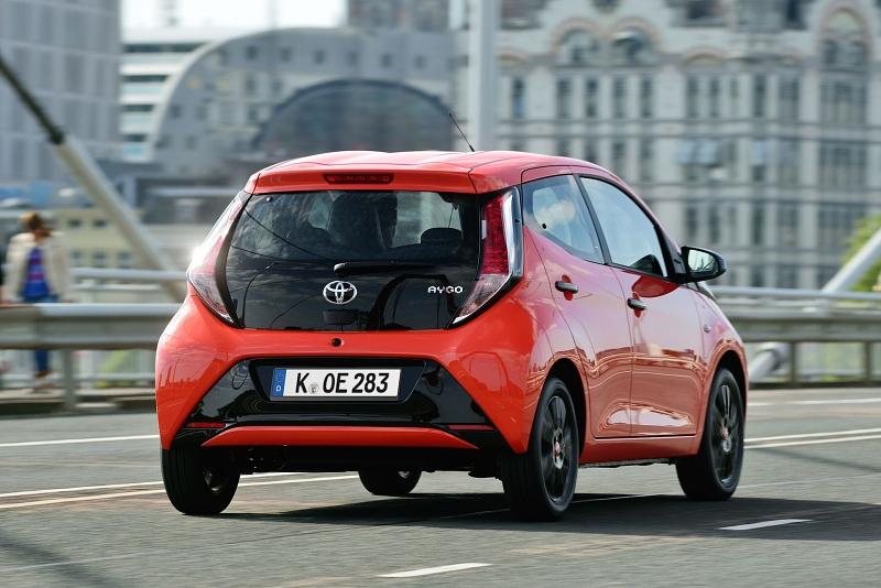 Beim Toyota Aygo wird es poppige Farben geben
