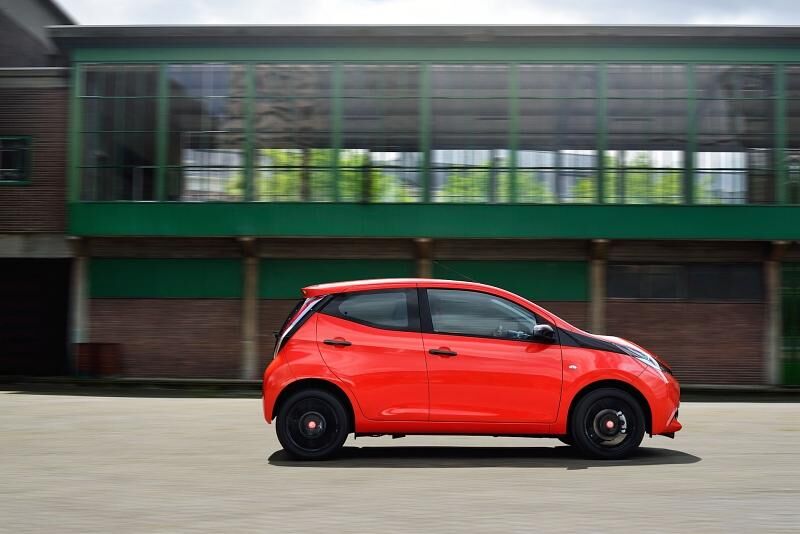 Die meisten Kunden bestellen den Toyota Aygo mit fünf Türen