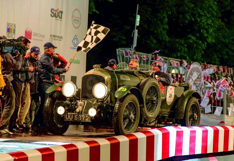 Bentley auf der Mille Miglia 2014