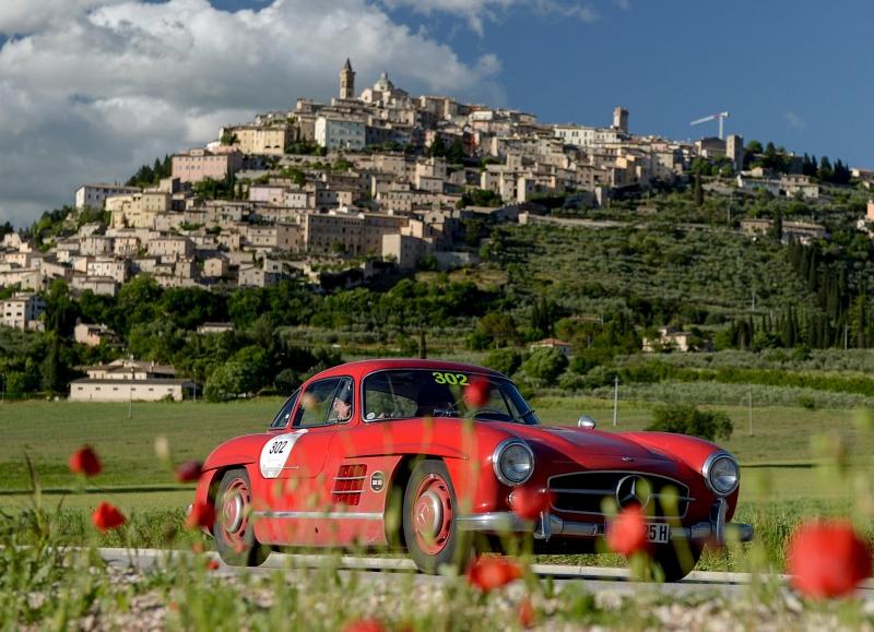 Mercedes auf der Mille Miglia 2014