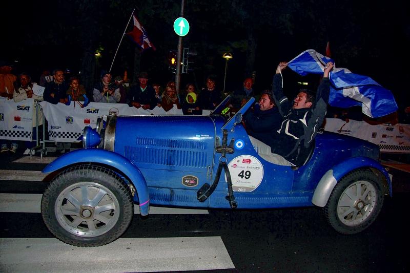 Bugatti Type 35 auf der Mille Miglia 2014