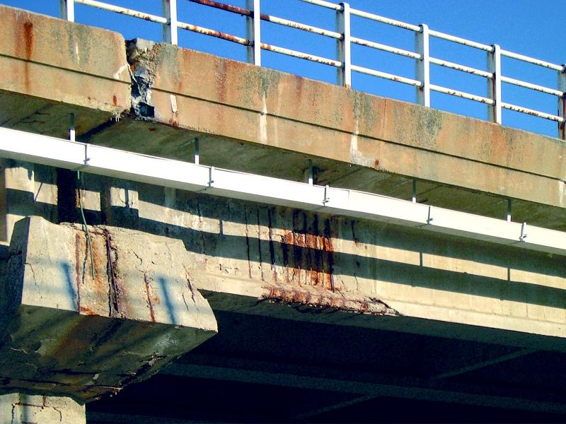 Die Betonschäden an Brücken sind teilweise verheerend