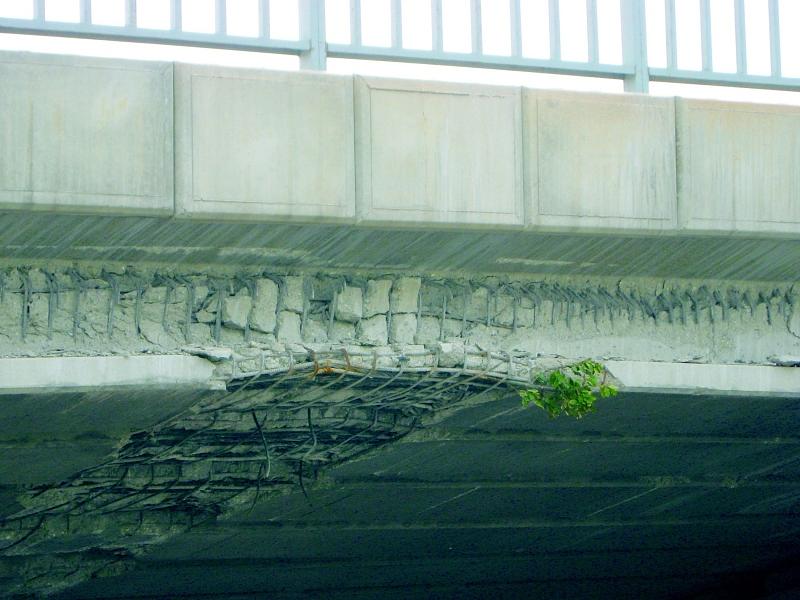 Betonschäden entstehen durch Witterungseinflüsse