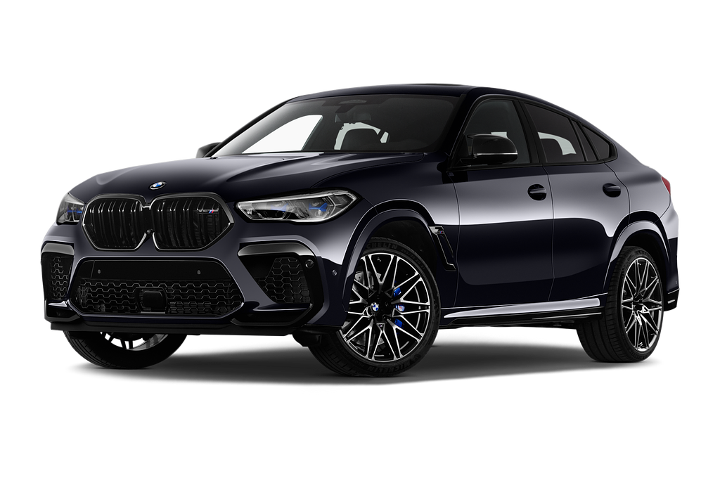 BMW X6 M (Baujahr 2020) Competition 5 Türen seitlich vorne mit Felge