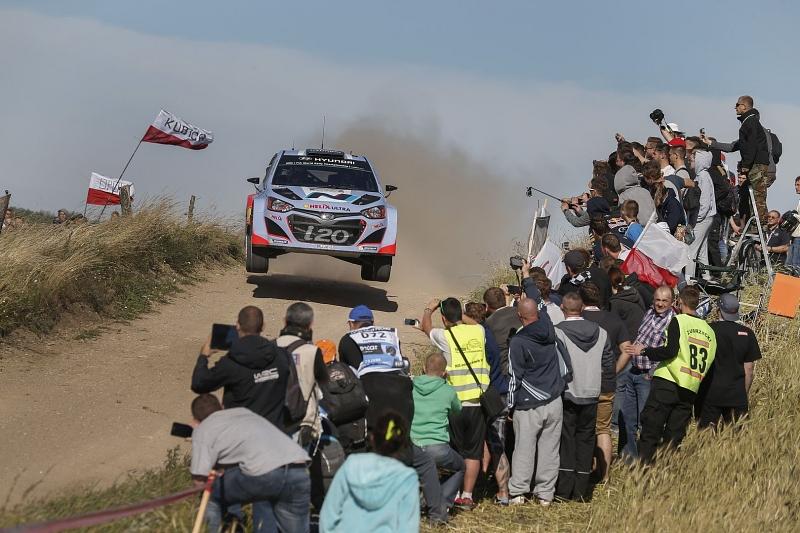 Thierry Neuville freute sich riesig über den dritten Platz.
