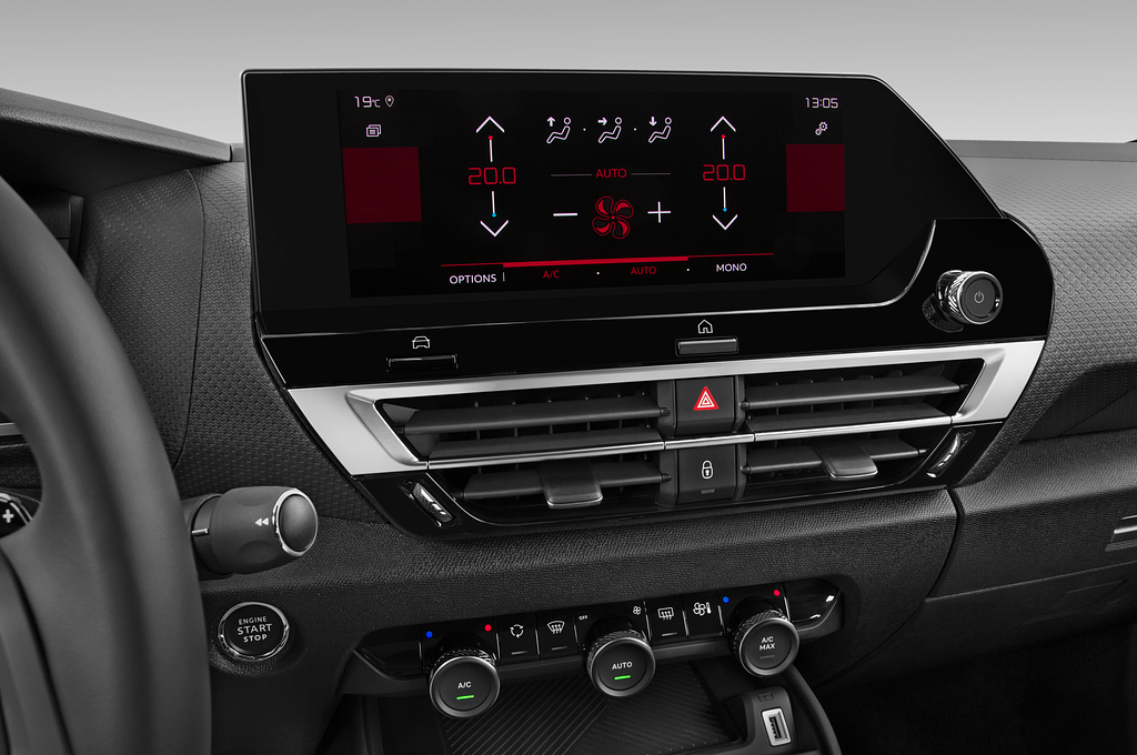 Citroen C4 (Baujahr 2021) Feel Pack 5 Türen Temperatur und Klimaanlage