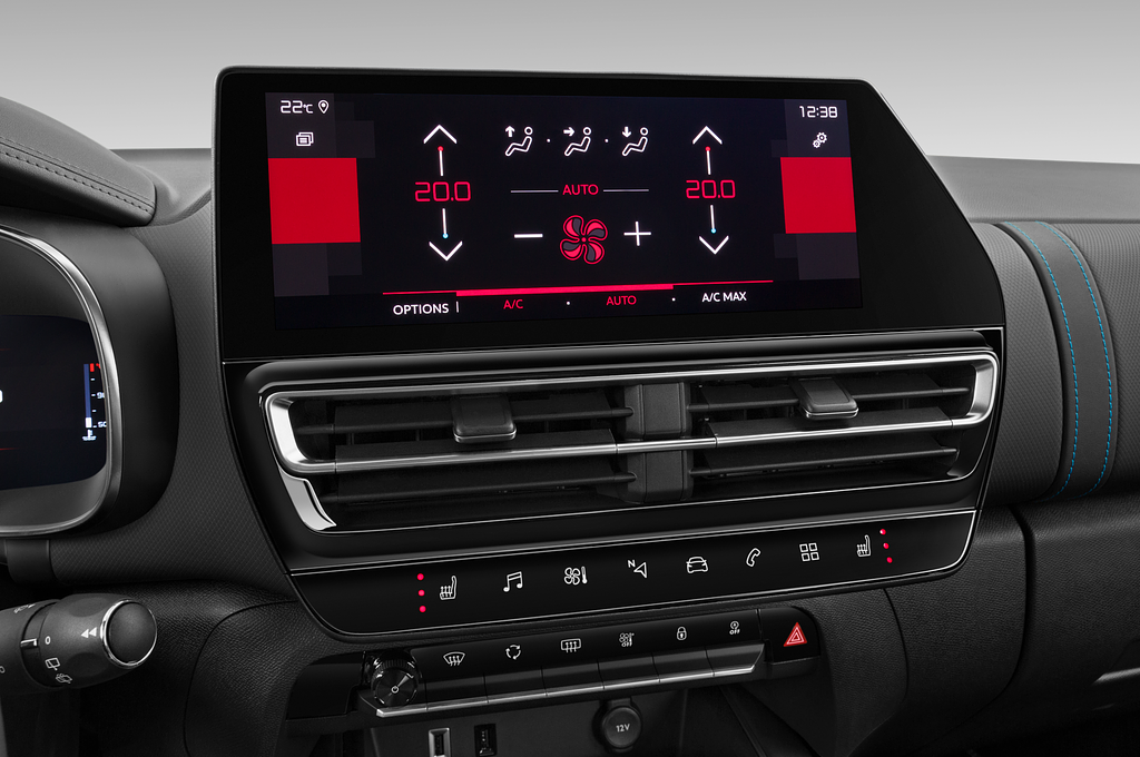 Citroen C5 Aircross (Baujahr 2023) Shine 5 Türen Temperatur und Klimaanlage