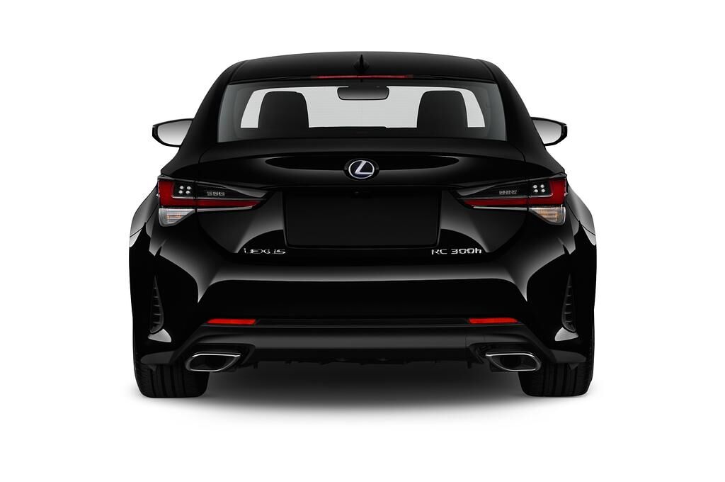 Lexus RC (Baujahr 2019) 300h Luxury Line 2 Türen Heckansicht