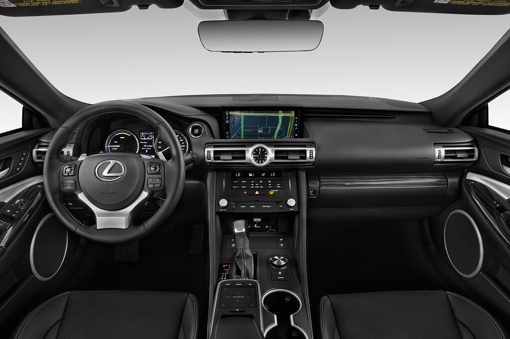 Lexus RC (Baujahr 2019) 300h Luxury Line 2 Türen Cockpit und Innenraum