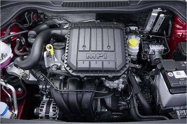 Zu den neuen Motoren zählt der Einliter-Dreizylinder aus dem Up mit 60 oder 75 PS