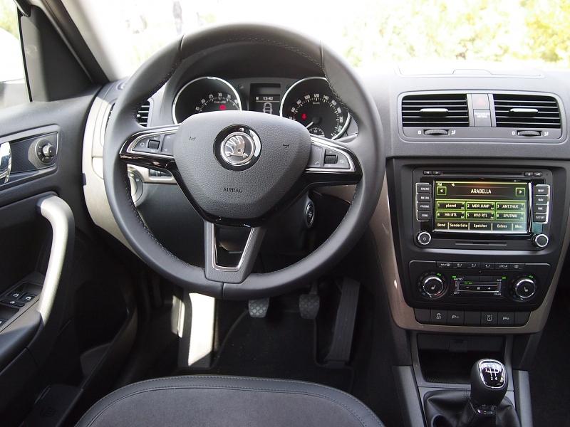 Das Cockpit ist übersichtlich