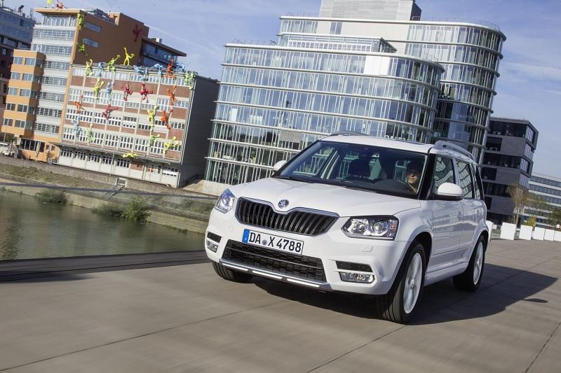 Der Skoda Yeti 2,0 TDI kann sich überall sehen lassen