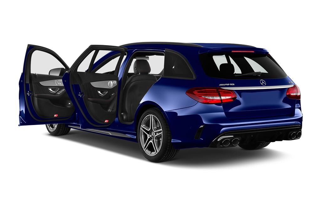 Mercedes C Class Break (Baujahr 2020) 43 AMG 5 Türen Tür geöffnet