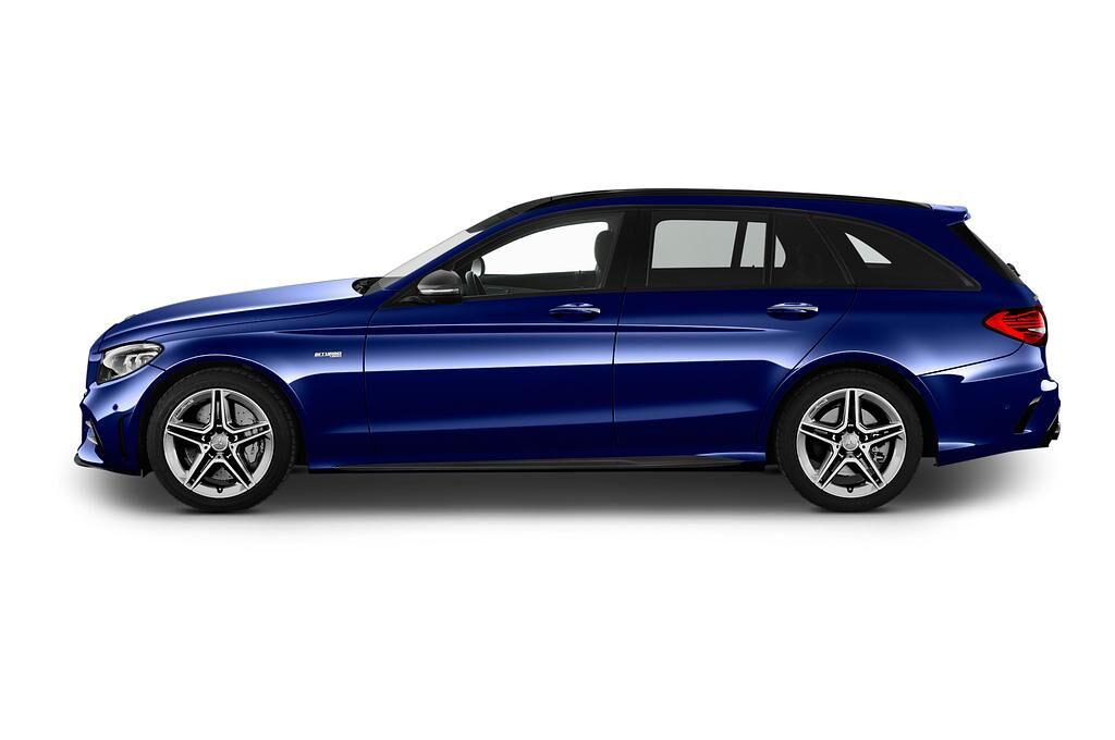 Mercedes C Class Break (Baujahr 2020) 43 AMG 5 Türen Seitenansicht