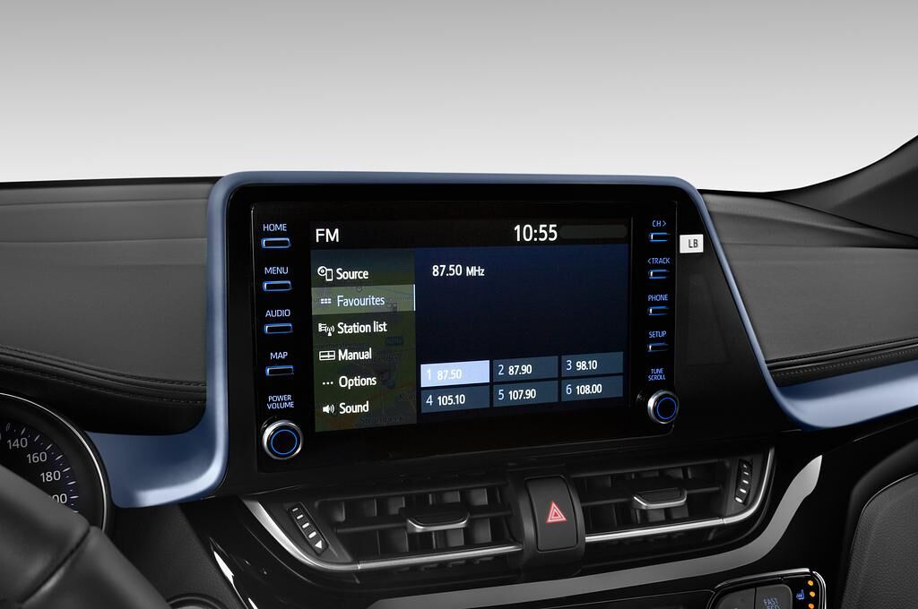 Toyota C-HR (Baujahr 2020) Team 5 Türen Radio und Infotainmentsystem