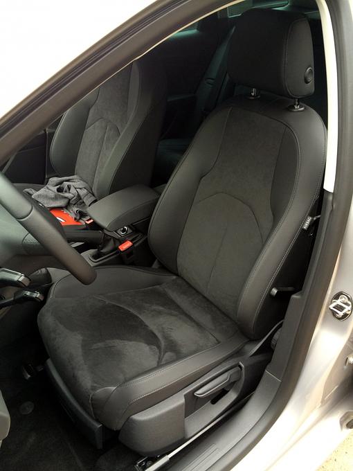 Seat Leon ST 1.6 TDI: die Sitzheizung ist im Winterpaket enthalten