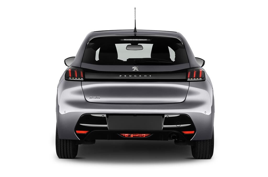 Peugeot 208 (Baujahr 2020) Allure 5 Türen Heckansicht