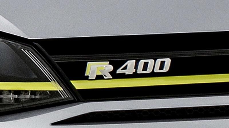 Der VW Golf R 400 hat einen permanenten Allradantrieb.