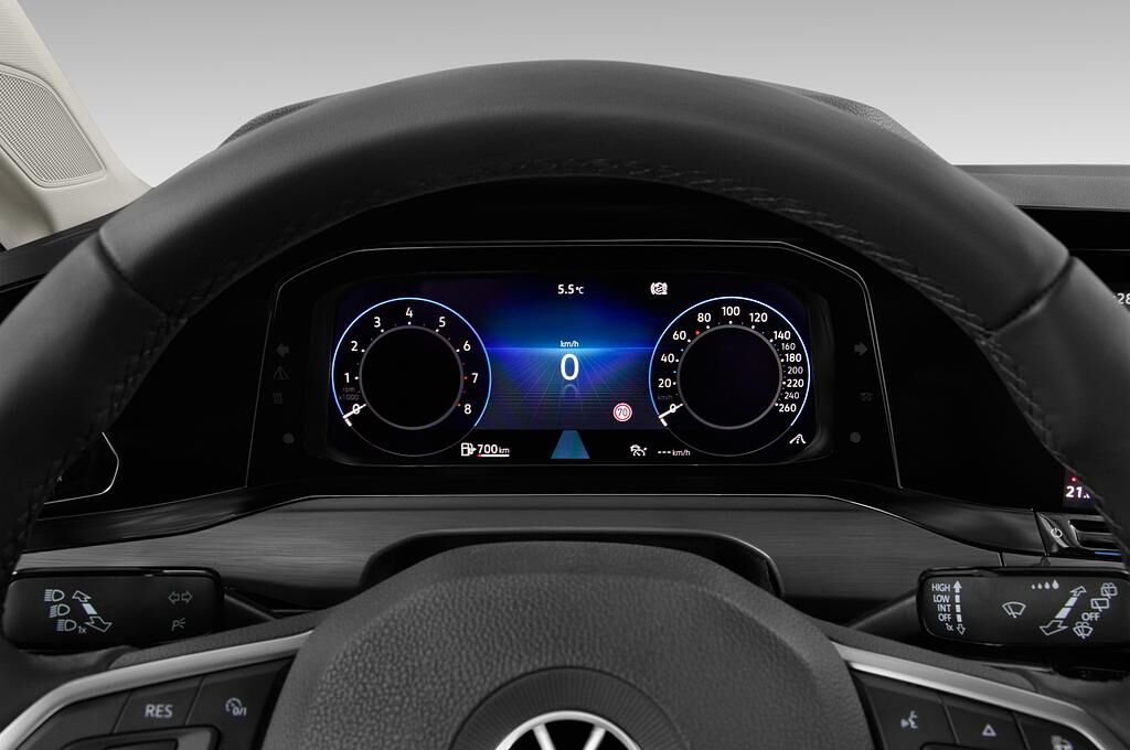 Volkswagen Golf (Baujahr 2020) Style 5 Türen Tacho und Fahrerinstrumente
