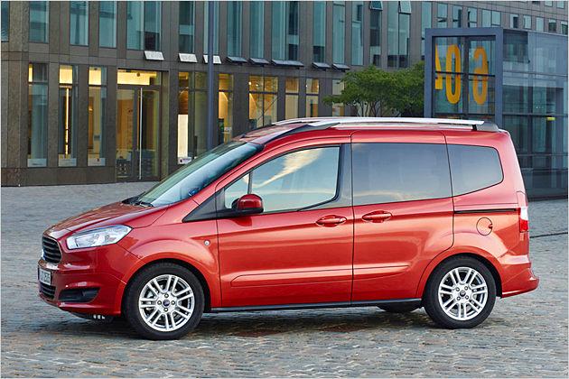 Der Tourneo Courier soll besonders Familien ansprechen, die ein kleines, geräumiges Auto für die Stadt suchen