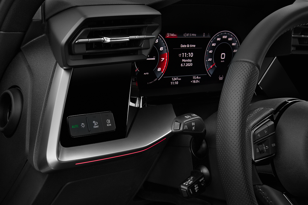 Audi A3 Sportback (Baujahr 2020) S-Line 5 Türen Lüftung