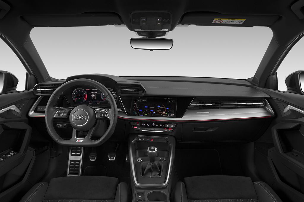 Audi A3 Sportback (Baujahr 2020) S-Line 5 Türen Cockpit und Innenraum