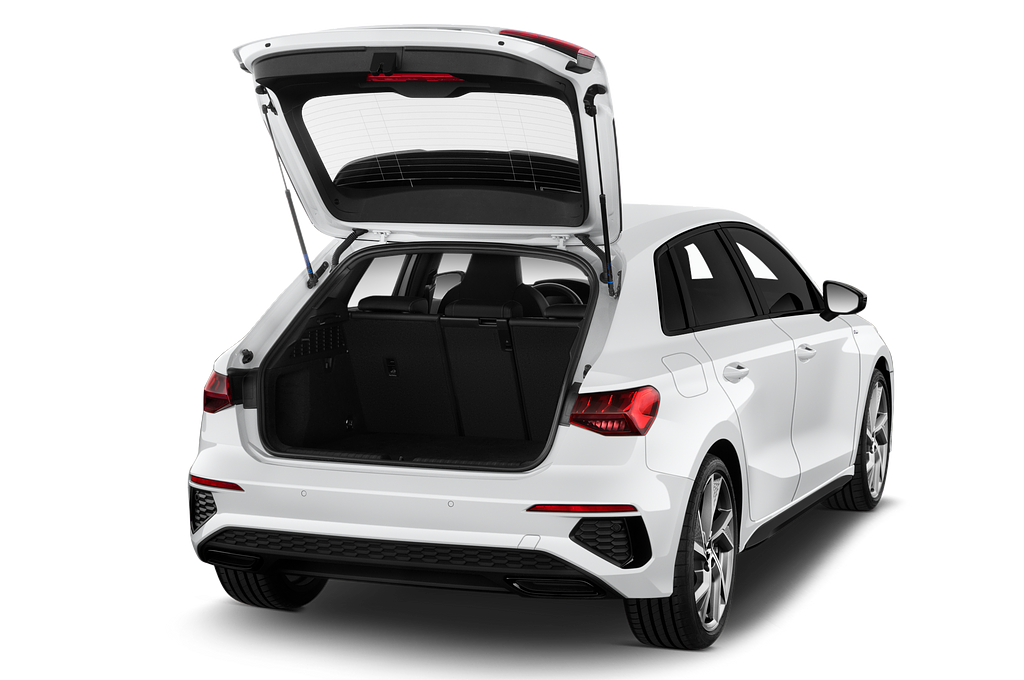 Audi A3 Sportback (Baujahr 2020) S-Line 5 Türen Kofferraum