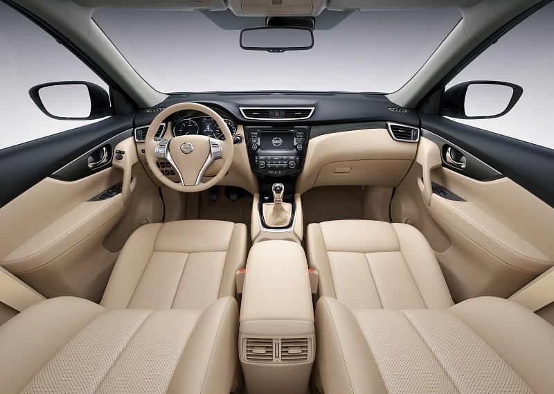 Ein Blick ins Cockpit des neuen Nissan X-Trail.
