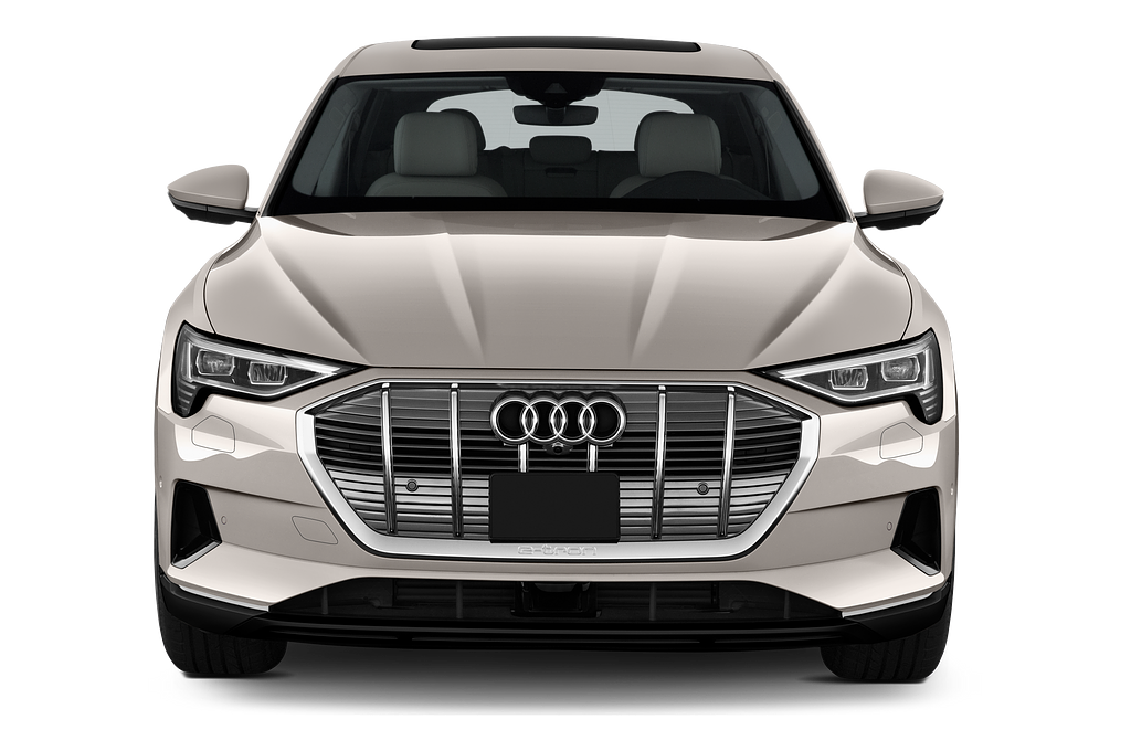 Audi e-tron (Baujahr 2019) - 5 Türen Frontansicht